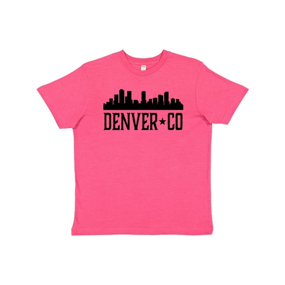 Inktastic Denver Colorado City Skyline Youth T-Shirt