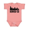 thumbnail image 1 of Inktastic Denver Colorado Skyline Grunge Boys or Girls Baby Bodysuit, 1 of 5