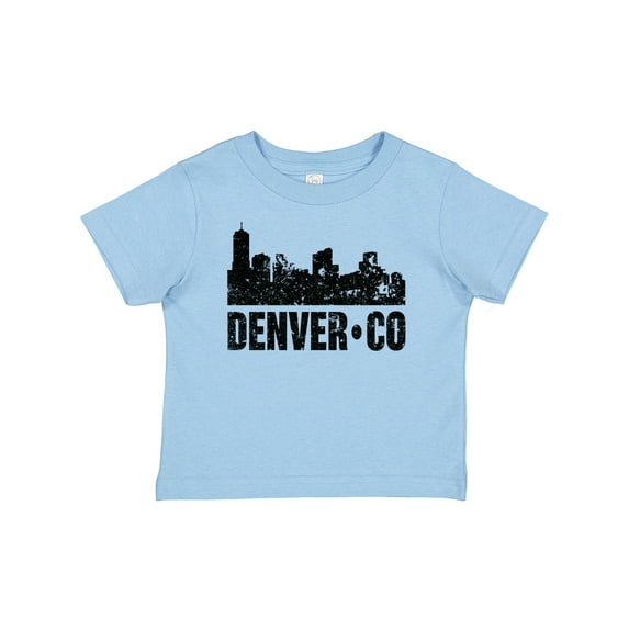 Inktastic Denver Colorado Skyline Grunge Boys or Girls Baby T-Shirt