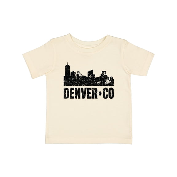 Inktastic Denver Colorado Skyline Grunge Boys or Girls Baby T-Shirt