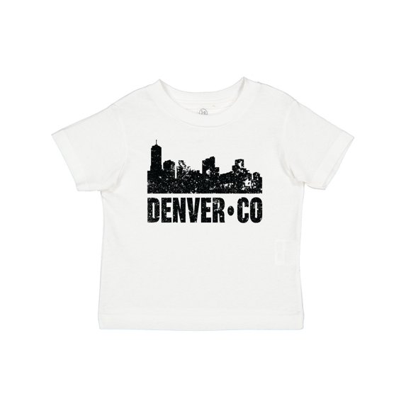 Inktastic Denver Colorado Skyline Grunge Boys or Girls Baby T-Shirt