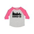 thumbnail image 1 of Inktastic Denver Colorado Skyline Grunge Boys or Girls Toddler T-Shirt, 1 of 5