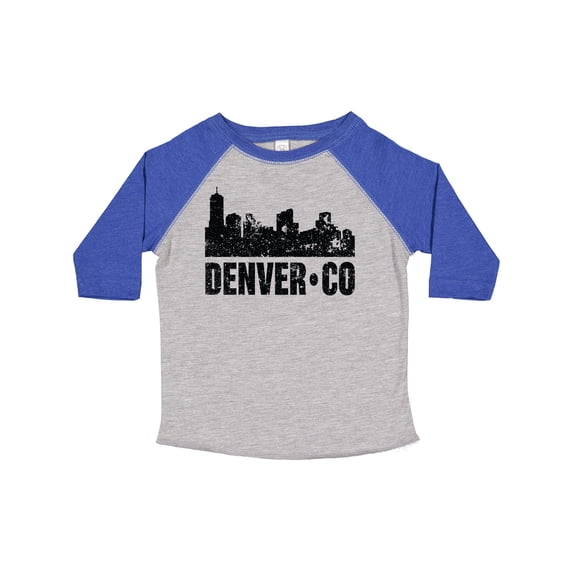 Inktastic Denver Colorado Skyline Grunge Boys or Girls Toddler T-Shirt