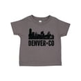 thumbnail image 1 of Inktastic Denver Colorado Skyline Grunge Boys or Girls Toddler T-Shirt, 1 of 5