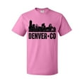 thumbnail image 1 of Inktastic Denver Colorado Skyline Grunge T-Shirt, 1 of 5