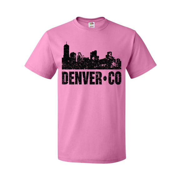 Inktastic Denver Colorado Skyline Grunge T-Shirt