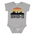 thumbnail image 1 of Inktastic Denver Colorado Skyline Vintage Boys or Girls Baby Bodysuit, 1 of 5