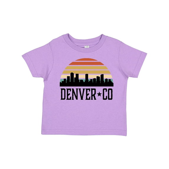 Inktastic Denver Colorado Skyline Vintage Boys or Girls Toddler T-Shirt