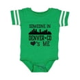 thumbnail image 1 of Inktastic Denver Colorado Someone Loves Me Skyline Boys or Girls Baby Bodysuit, 1 of 5