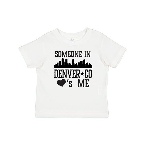 Inktastic Denver Colorado Someone Loves Me Skyline Boys or Girls Baby T-Shirt