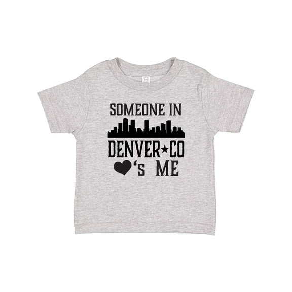 Inktastic Denver Colorado Someone Loves Me Skyline Boys or Girls Baby T-Shirt