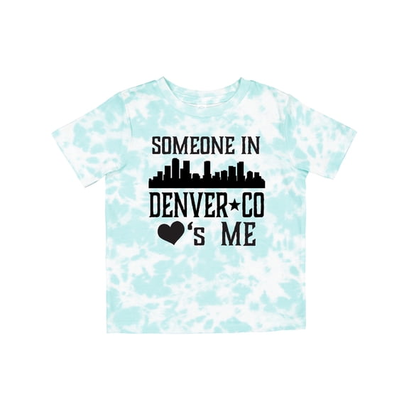 Inktastic Denver Colorado Someone Loves Me Skyline Boys or Girls Toddler T-Shirt