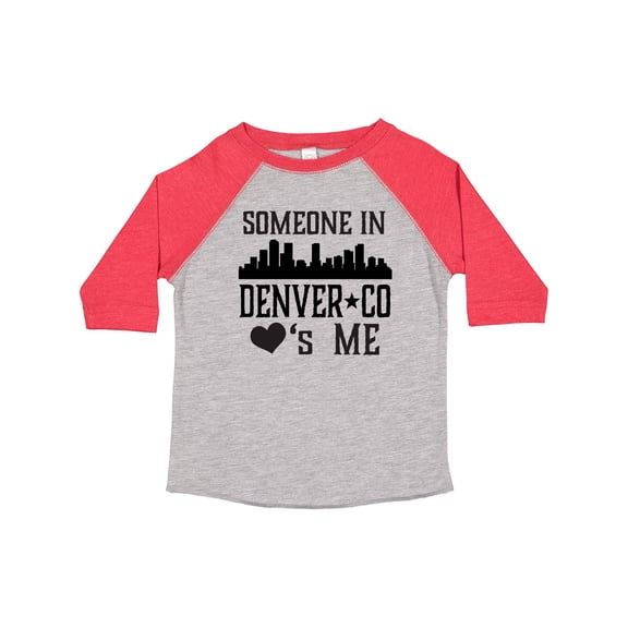 Inktastic Denver Colorado Someone Loves Me Skyline Boys or Girls Toddler T-Shirt