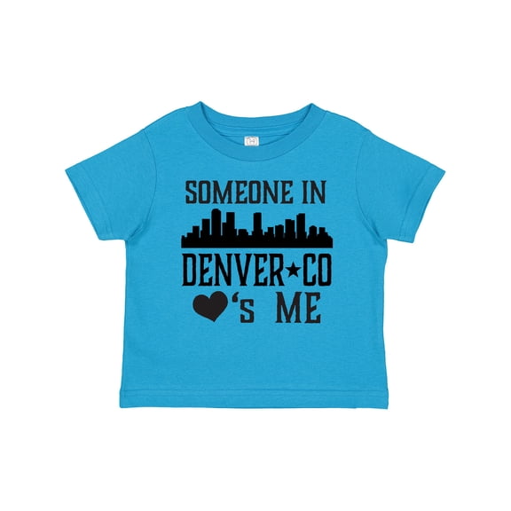 Inktastic Denver Colorado Someone Loves Me Skyline Boys or Girls Toddler T-Shirt