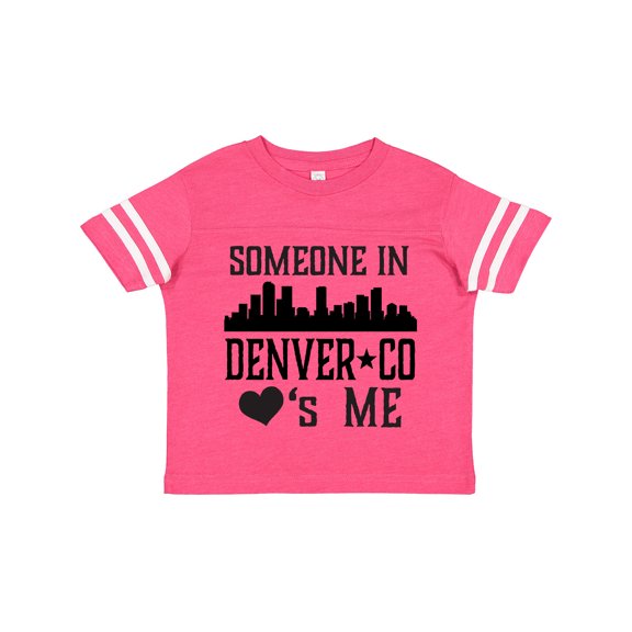 Inktastic Denver Colorado Someone Loves Me Skyline Boys or Girls Toddler T-Shirt