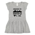 thumbnail image 1 of Inktastic Denver Colorado Someone Loves Me Skyline Girls Toddler Dress, 1 of 5
