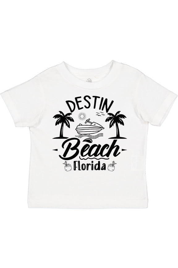Destin Beach Florida Vacation Design Boys or Girls Toddler T-Shirt