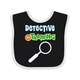 thumbnail image 1 of Inktastic Detective in Training Boys or Girls Baby Bib, 1 of 4
