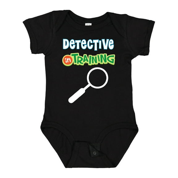 Inktastic Detective in Training Boys or Girls Baby Bodysuit