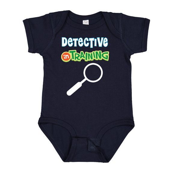 Inktastic Detective in Training Boys or Girls Baby Bodysuit
