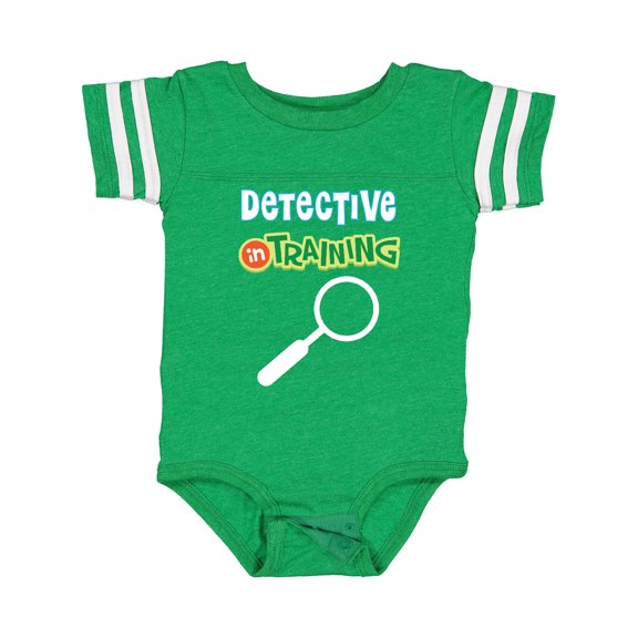 Inktastic Detective in Training Boys or Girls Baby Bodysuit