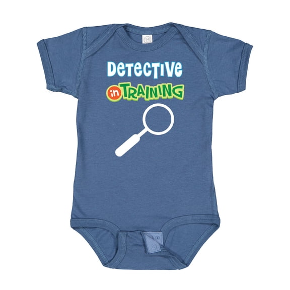 Inktastic Detective in Training Boys or Girls Baby Bodysuit