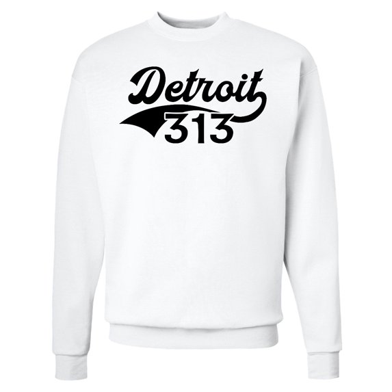 Inktastic Detroit 313 Adult Sweatshirt