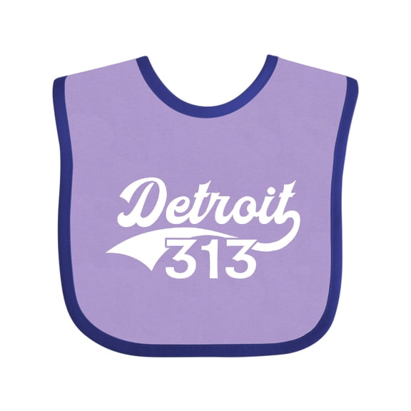 Inktastic Detroit 313 Boys or Girls Baby Bib