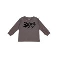 thumbnail image 1 of Inktastic Detroit 313 Boys or Girls Long Sleeve Toddler T-Shirt, 1 of 5