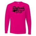 thumbnail image 1 of Inktastic Detroit 313 Long Sleeve T-Shirt, 1 of 5