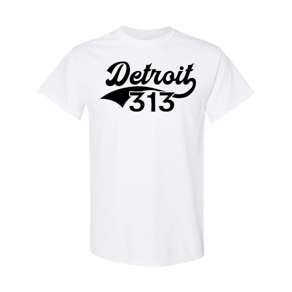 Inktastic Detroit 313 T-Shirt