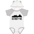 thumbnail image 1 of Inktastic Detroit Michigan City Skyline Boys or Girls Baby Bodysuit, 1 of 5