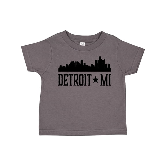 Inktastic Detroit Michigan City Skyline Boys or Girls Toddler T-Shirt