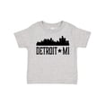 thumbnail image 1 of Inktastic Detroit Michigan City Skyline Boys or Girls Toddler T-Shirt, 1 of 5