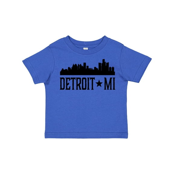Inktastic Detroit Michigan City Skyline Boys or Girls Toddler T-Shirt