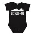 thumbnail image 1 of Inktastic Detroit Michigan Skyline MI Cities Boys or Girls Baby Bodysuit, 1 of 5