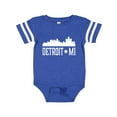 thumbnail image 1 of Inktastic Detroit Michigan Skyline MI Cities Boys or Girls Baby Bodysuit, 1 of 5