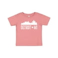 thumbnail image 1 of Inktastic Detroit Michigan Skyline MI Cities Boys or Girls Baby T-Shirt, 1 of 5