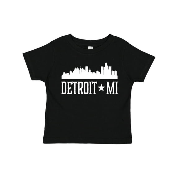 Inktastic Detroit Michigan Skyline MI Cities Boys or Girls Toddler T-Shirt