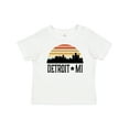 thumbnail image 1 of Inktastic Detroit Michigan Skyline Retro Boys or Girls Baby T-Shirt, 1 of 5