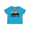 thumbnail image 1 of Inktastic Detroit Michigan Skyline Retro Boys or Girls Baby T-Shirt, 1 of 5