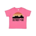 thumbnail image 1 of Inktastic Detroit Michigan Skyline Retro Boys or Girls Toddler T-Shirt, 1 of 5