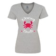 thumbnail image 1 of Inktastic Dewey Beach Delaware Women's V-Neck T-Shirt, 1 of 5