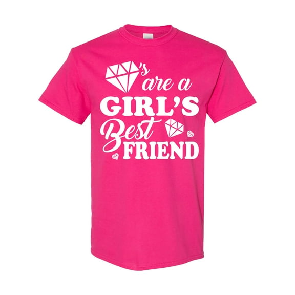 Inktastic Diamonds Are a Girls Best Friend T-Shirt
