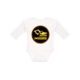 thumbnail image 1 of Inktastic Digger Construction Truck boys Boys Long Sleeve Baby Bodysuit, 1 of 5