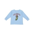 thumbnail image 1 of Inktastic Dill-lightful Pickle Girls Long Sleeve Toddler T-Shirt, 1 of 5