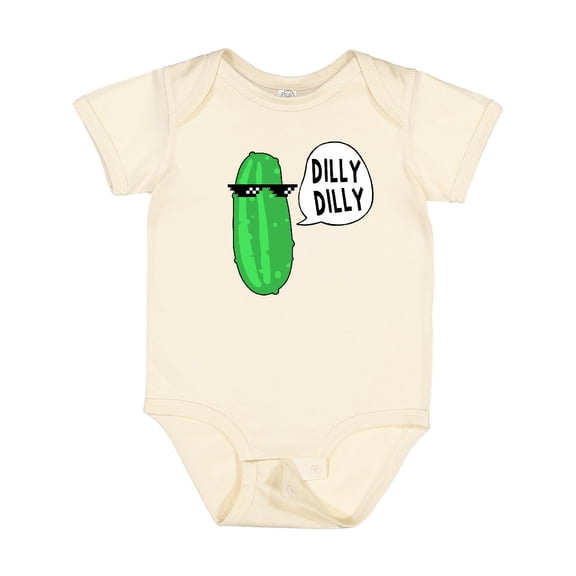 Inktastic Dilly Dilly Chill Dill Boys or Girls Baby Bodysuit