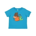 thumbnail image 1 of Inktastic Dino with Chocolate Bar Boys or Girls Baby T-Shirt, 1 of 5