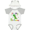 thumbnail image 1 of Inktastic Dinosaur Birthday Party Boys or Girls Baby Bodysuit, 1 of 5