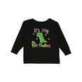 thumbnail image 1 of Inktastic Dinosaur Birthday Party Boys or Girls Long Sleeve Toddler T-Shirt, 1 of 5